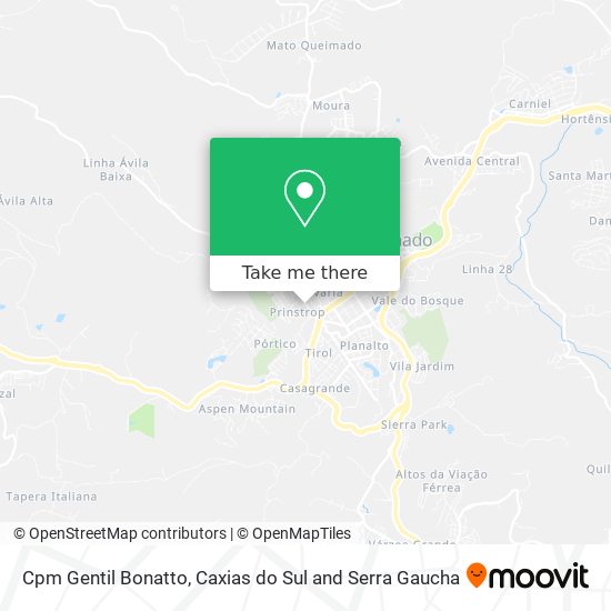 Cpm Gentil Bonatto map