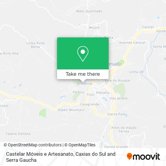 Mapa Castelar Móveis e Artesanato