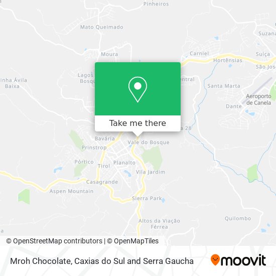 Mroh Chocolate map