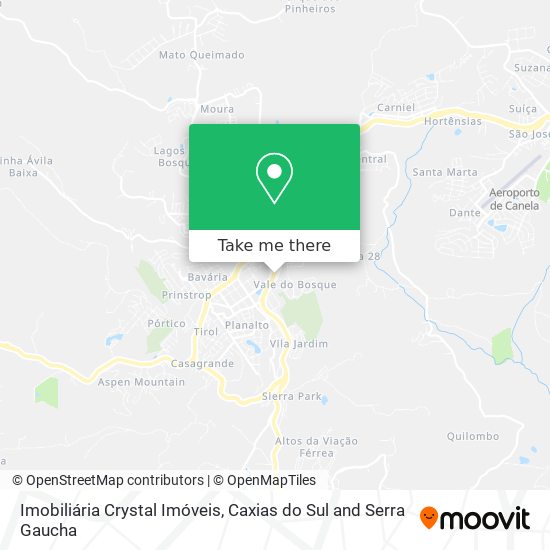 Imobiliária Crystal Imóveis map