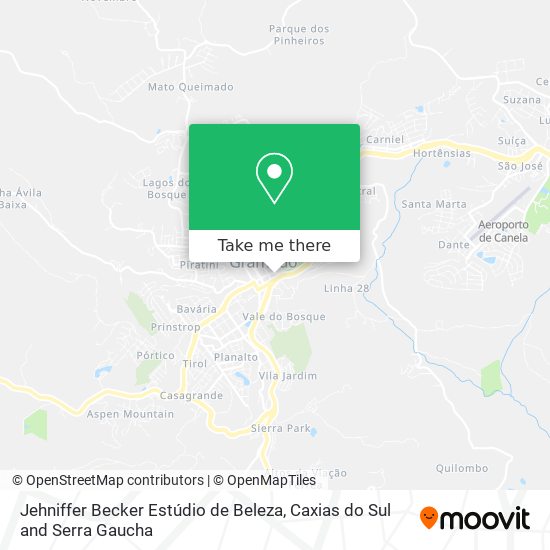 Jehniffer Becker Estúdio de Beleza map
