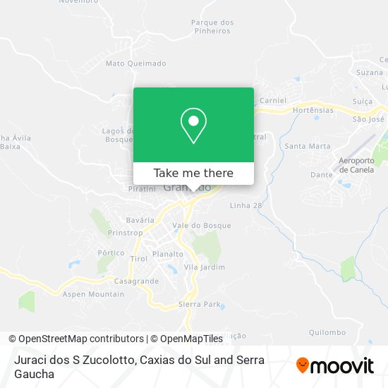 Juraci dos S Zucolotto map