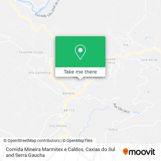 Comida Mineira Marmitex e Caldos map