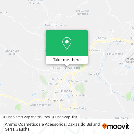 Ammô Cosméticos e Acessórios map