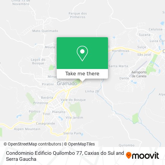 Condominio Edificio Quilombo 77 map