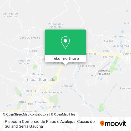 Pisocom Comercio de Pisos e Azulejos map