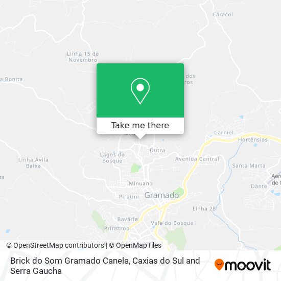 Brick do Som Gramado Canela map