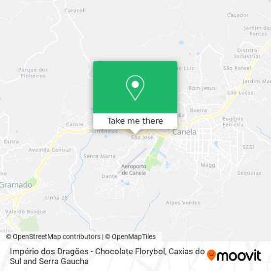 Império dos Dragões - Chocolate Florybol map