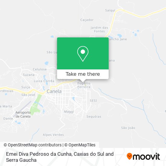 Emei Diva Pedroso da Cunha map
