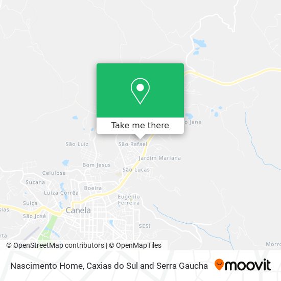 Nascimento Home map