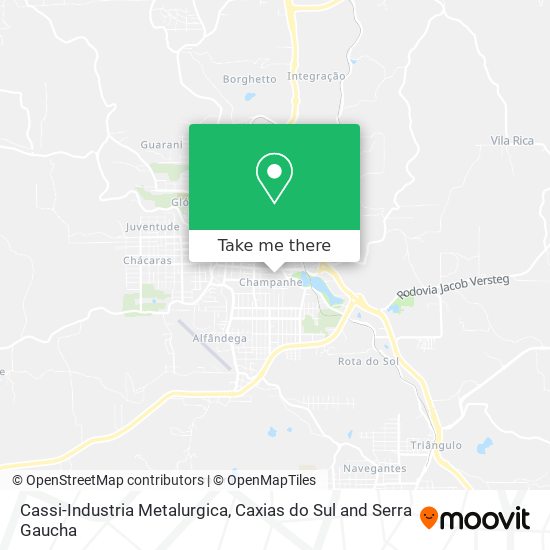 Cassi-Industria Metalurgica map