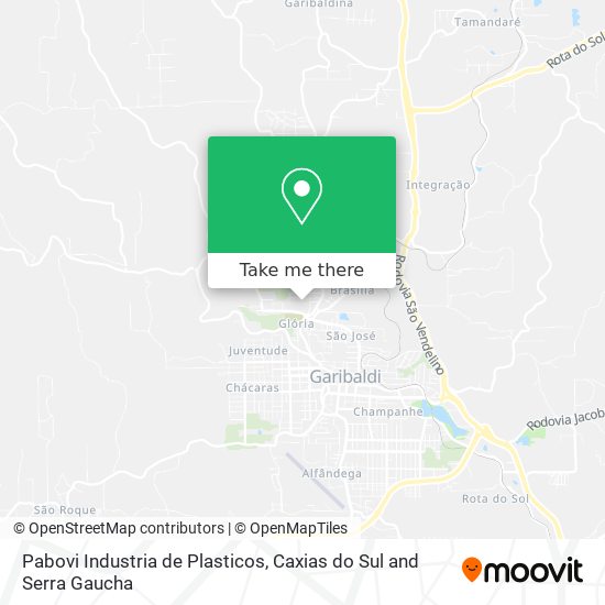 Pabovi Industria de Plasticos map