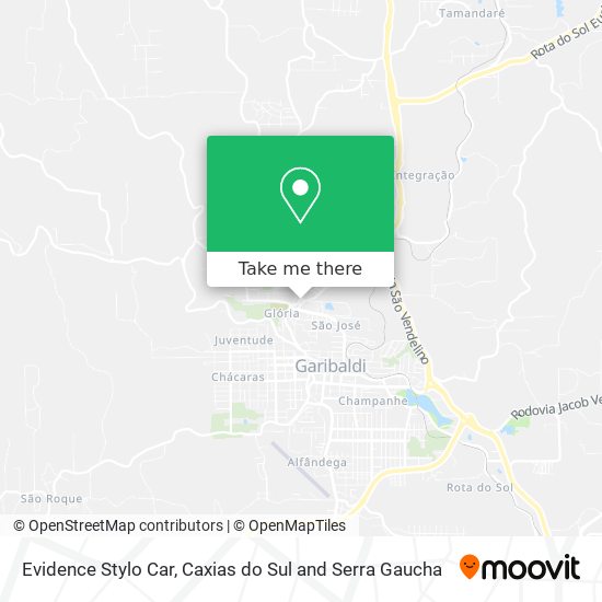 Evidence Stylo Car map