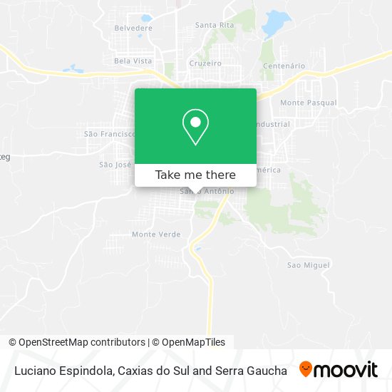 Luciano Espindola map