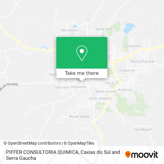 PIFFER CONSULTORIA QUIMICA map