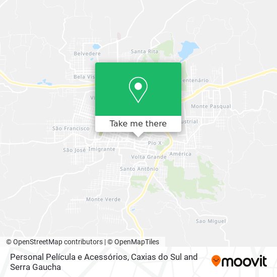 Personal Película e Acessórios map