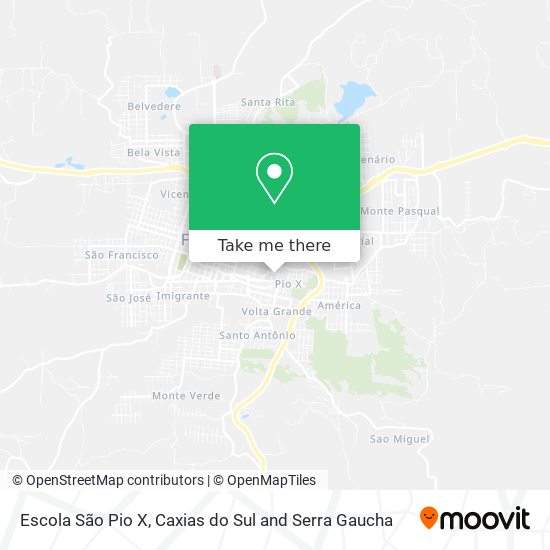 Escola São Pio X map