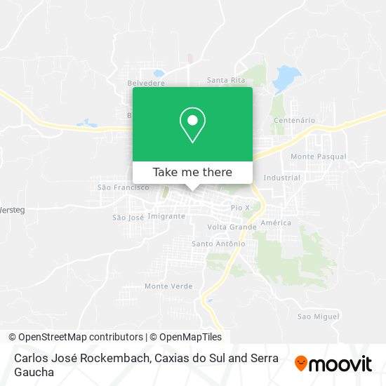Carlos José Rockembach map