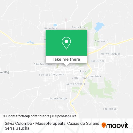Silvia Colombo - Massoterapeuta map