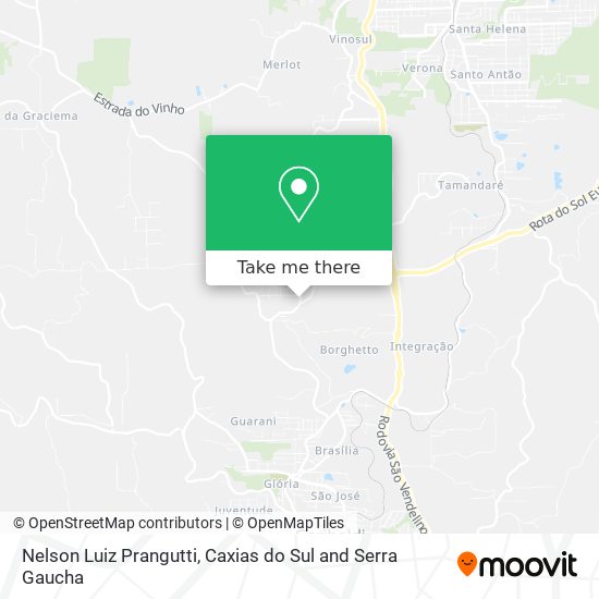 Nelson Luiz Prangutti map