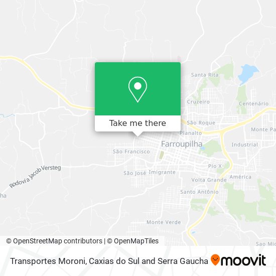 Transportes Moroni map