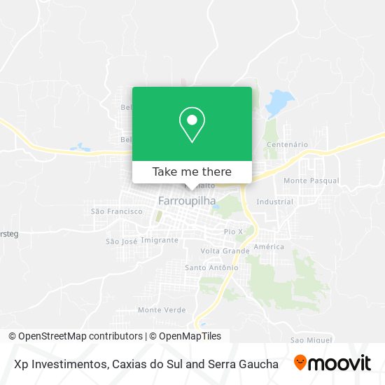 Xp Investimentos map