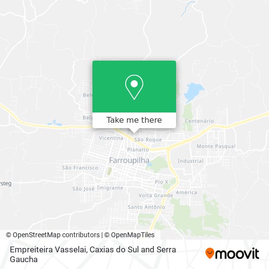 Mapa Empreiteira Vasselai