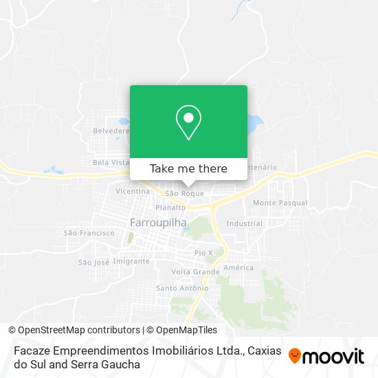 Facaze Empreendimentos Imobiliários Ltda. map