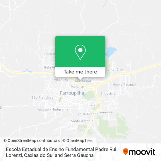 Escola Estadual de Ensino Fundamental Padre Rui Lorenzi map