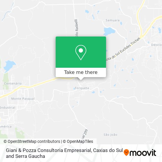 Giani & Pozza Consultoria Empresarial map