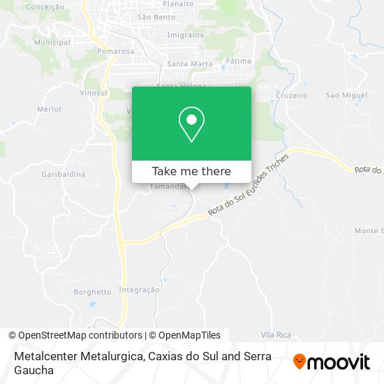 Metalcenter Metalurgica map