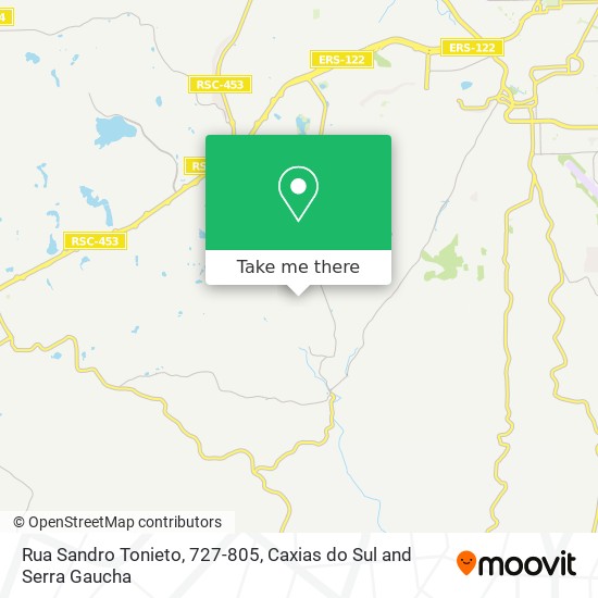 Rua Sandro Tonieto, 727-805 map