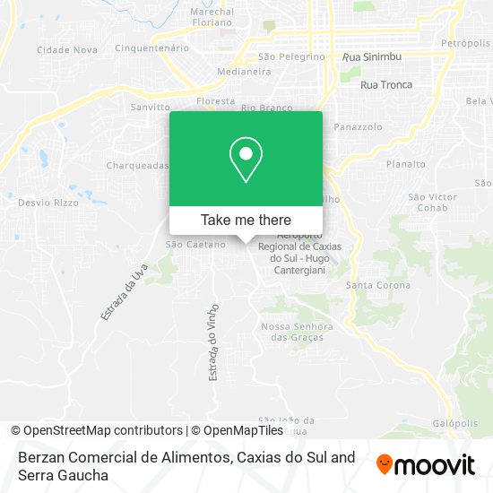 Berzan Comercial de Alimentos map