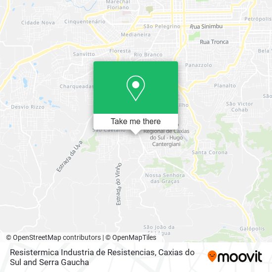 Resistermica Industria de Resistencias map