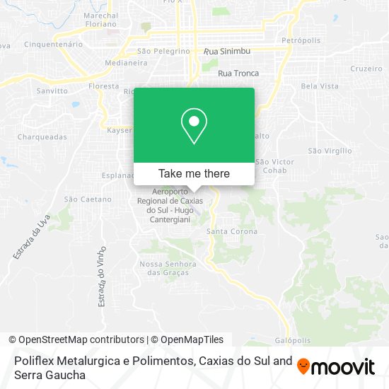Poliflex Metalurgica e Polimentos map