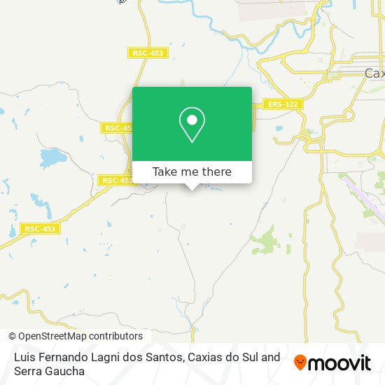 Luis Fernando Lagni dos Santos map