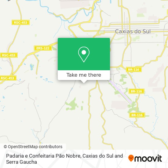 Padaria e Confeitaria Pão Nobre map
