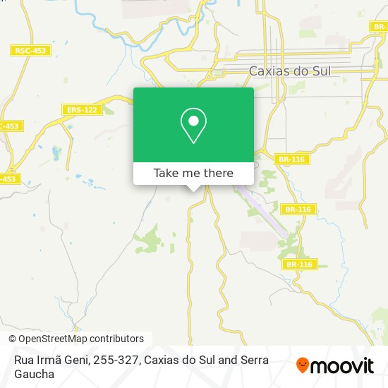Rua Irmã Geni, 255-327 map