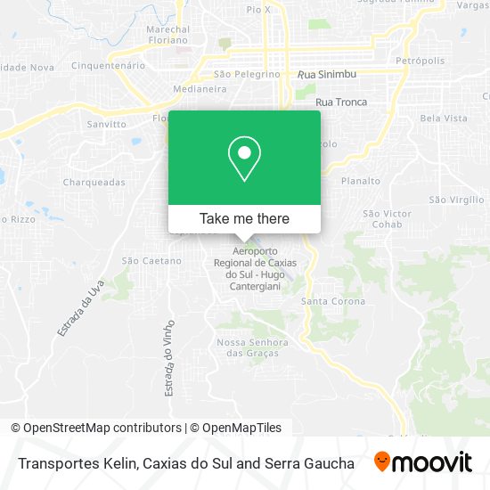 Transportes Kelin map