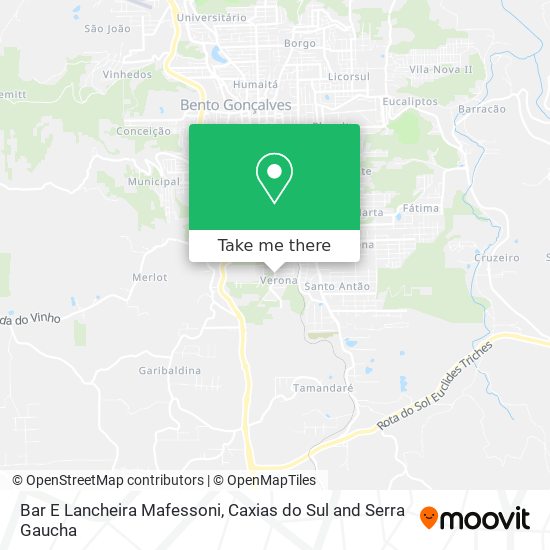 Bar E Lancheira Mafessoni map