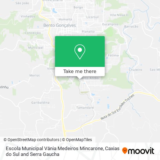 Escola Municipal Vânia Medeiros Mincarone map