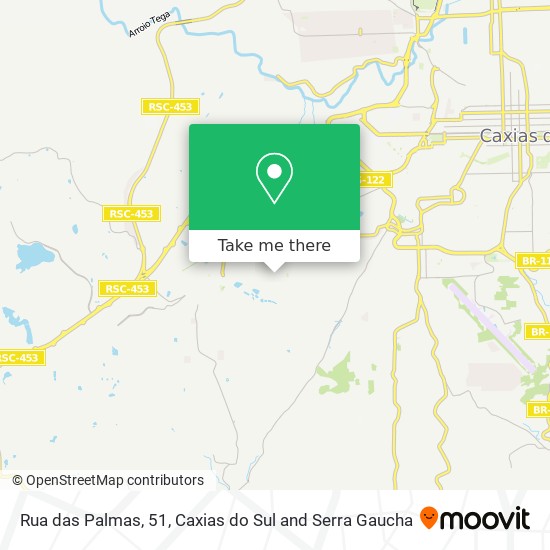 Rua das Palmas, 51 map