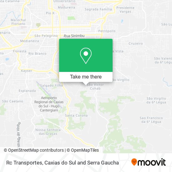 Rc Transportes map