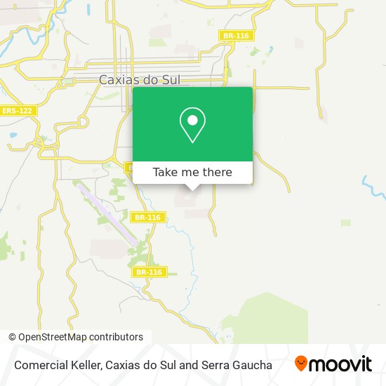 Comercial Keller map