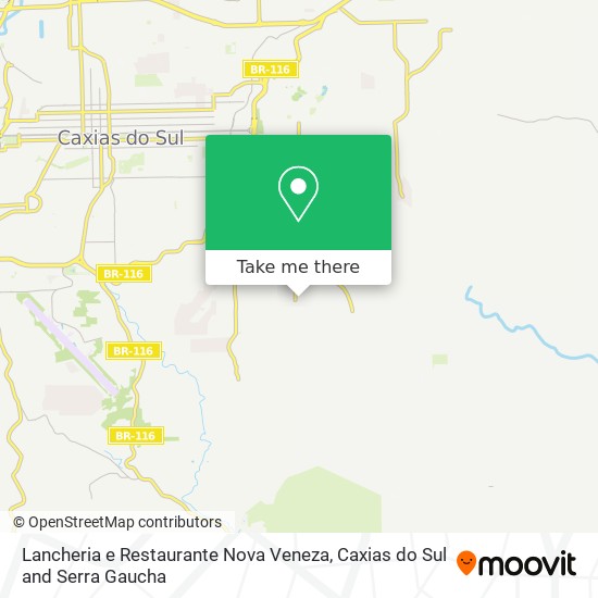 Lancheria e Restaurante Nova Veneza map