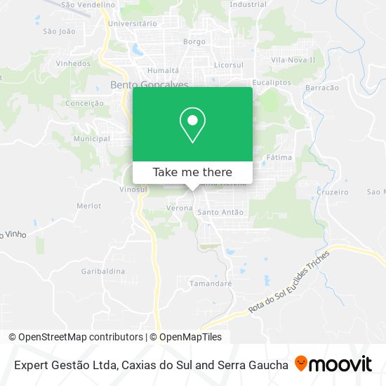 Expert Gestão Ltda map