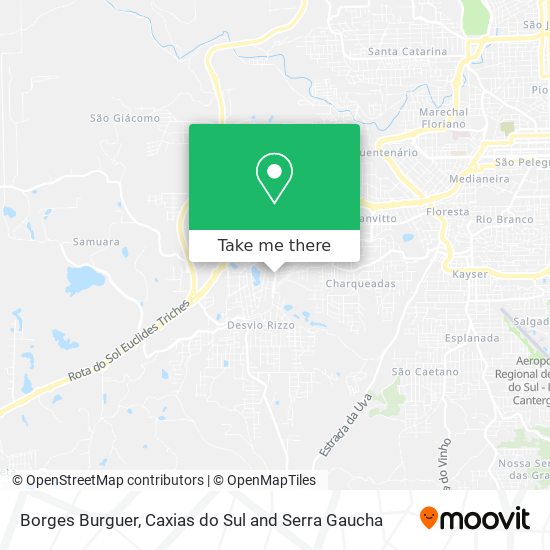 Borges Burguer map