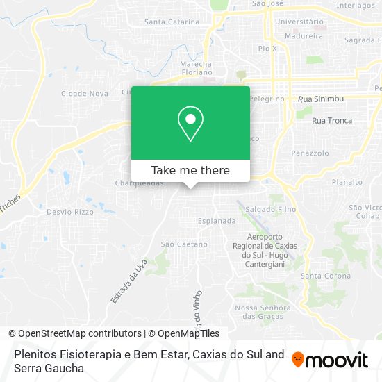 Plenitos Fisioterapia e Bem Estar map