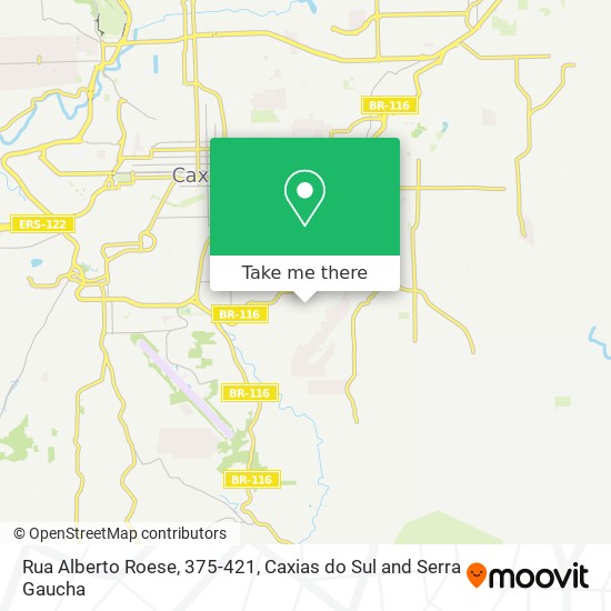 Rua Alberto Roese, 375-421 map