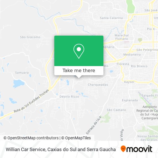 Willian Car Service map